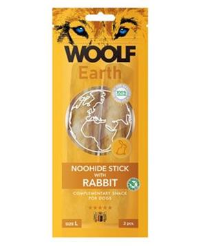 Woolf pochoutka Earth NOOHIDE L Sticks with Rabbit