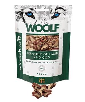 WOOLF pochoutka Lamb and Cod Triangle 