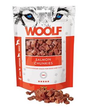 WOOLF pochoutka salmon chunkies 