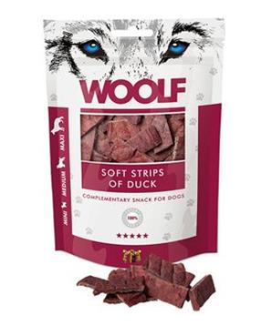 WOOLF pochoutka soft strips of duck 