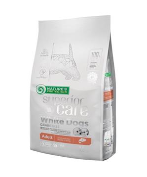 Nature's Protection Superior Care Dog Dry White Dogs Adult Small Breeds Grain Free Salmon