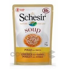 Schesir Cat kapsa Adult Soup kuře/dýně 