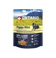 ONTARIO Puppy Mini Lamb & Rice