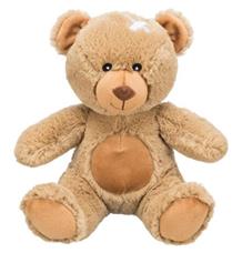 Be Eco medvěd TEDDY, plyšová hračka se zvukem, 23 cm