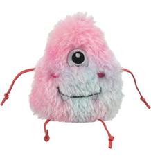 Monster příšerka jednooká 12 cm, s catnipem, plyš, růžová/světlemodrá