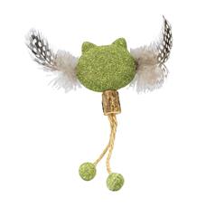 Catnipová kočička s peříčky 5 / 15 cm, HipHop Cat