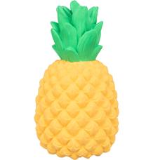 Ananas, latexová hračka se zvukem, 14 cm