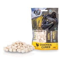 KIDCAT SUPER PREMIUM 100% freeze dried CHICKEN CUBES - kuřecí maso mrazem sušené