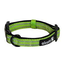 Alcott reflexní obojek pro psy, Adventure, zelený