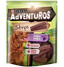 Adventuros snack dog - plátky se zvěřinou 