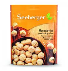Seeberger Makadamové ořechy pražené a solené 125g