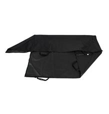 Autopotah s bočnicemi nylon černý 