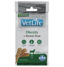 Vet Life Dog Dental Snack Obesity Adult Medium & Maxi 
