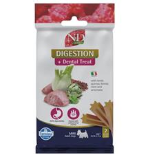 N&D QUINOA Dog Dental Snack Digestion Mini 