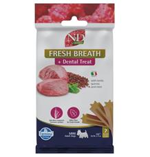 N&D QUINOA Dog Dental Snack Fresh Breath Mini 