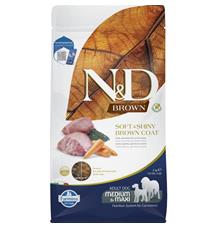 N&D BROWN Dog GF Lamb, Spirulina & Carrot Adult Medium & Maxi 