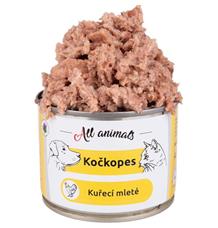ALL ANIMALS Kočkopes konz. Kuřecí mleté 