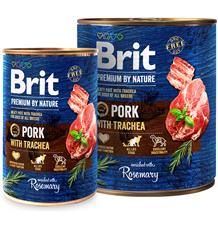 Brit Premium Dog by Nature konz Pork & Trachea