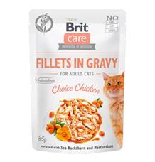 Brit Care Cat Fillets in Gravy Choice Chicken