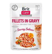 Brit Care Cat Fillets in Gravy Savory Salmon