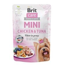 Brit Care Dog Mini Chicken&Tuna fillets in gravy