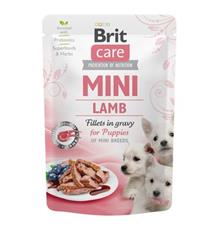 Brit Care Dog Mini Puppy Lamb fillets in gravy