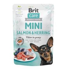 Brit Care Dog Mini Salmon&Herring steril fillets