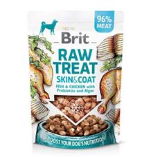 Brit Raw Treat Skin&Coat, Fish&Chicken 40g