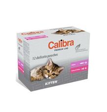 Calibra Cat kapsa Premium Kitten multipack