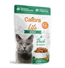 Calibra Cat Life kapsa Adult Duck in gravy 85g