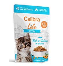 Calibra Cat Life kapsa Kitten Salmon in gravy 85g