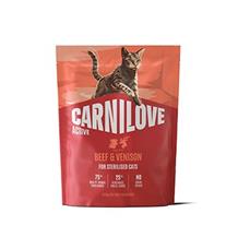 Carnilove Cat Active Dry Beef&Venis.Steril.Ad.AB