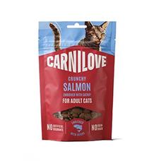 Carnilove Cat CRUNCHY Snack Salmon+Catnip 