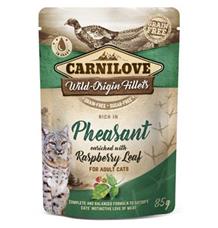 Carnilove Cat Pouch Pheasant & Raspberry Leaves