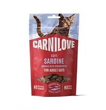 Carnilove Cat SOFT Snack Sardine+Strawberry 