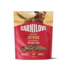 Carnilove Dog Crunchy Snack Ostrich+Blackberries 