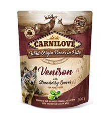 Carnilove Dog Pouch Paté Venison & Strawberry