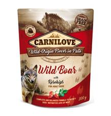 Carnilove Dog Pouch Paté Wild Boar & Rosehips