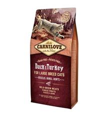 Carnilove Duck & Turkey for Large Breed Cats  - Muscles, Bones, Joints