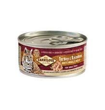 Carnilove White konz Mus Meat Turkey&Reindeer Cats