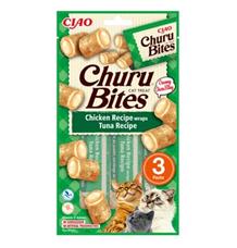 Churu Cat Bites Chicken wraps&Tuna Purée