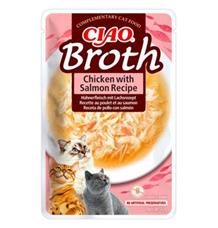 Churu Cat CIAO Broth Chicken with Salmon Recipe