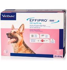 Effipro DUO Dog L (20-40kg)- 1 balení (4x2,68ml)