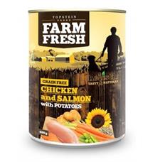 Farm Fresh Chicken & Salmon with Potatoes