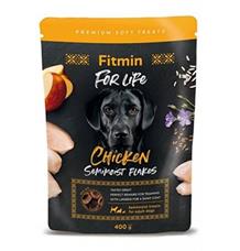 Fitmin FL dog poch. Semi-Moist Chicken Flakes 