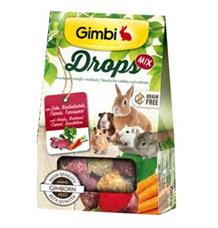 Gimbi Drops Grain Free pro hlodavce mix