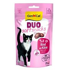 GimCat Duo Soft Snacks hovězí se sýrem 
