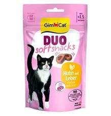 GimCat Duo Soft Snacks kuře s játry 