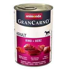 GRANCARNO Adult - hovězí + srdce - 400 g