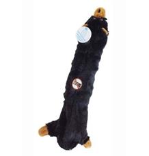 Hračka pes Medvěd s plast. lahví Skinneeez